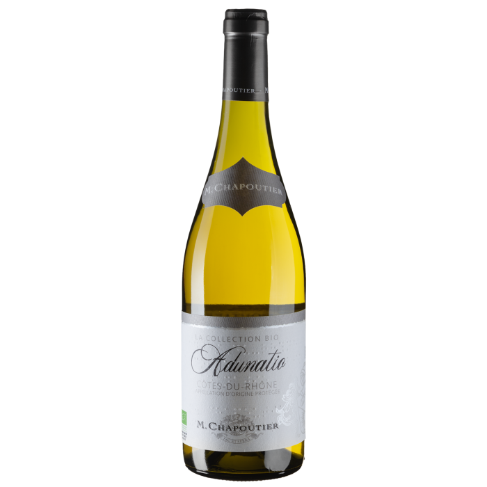 Вино Chapoutier Cotes du Rhone Adunatio Blanc / Кот дю Рон Адунатіо Блан, біле сухе, 0.75 л