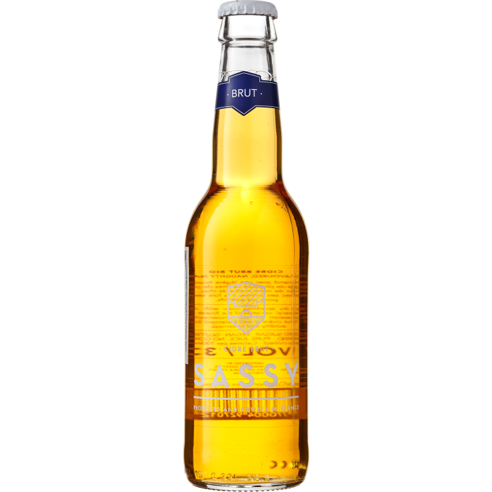 Сидр Sassy Cidre Brut, 0.33 л