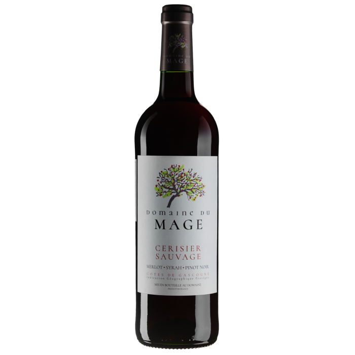 Вино Domaine du Mage Cerisier Sauvage / Серізьє Соваж, червоне сухе, 0.75 л