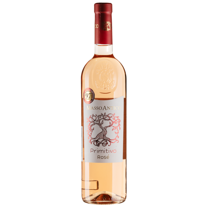Вино Masso Antico Primitivo Salento IGT Rose / Прімітіво Саленто IGT Розе, рожеве сухе, 0.75 л
