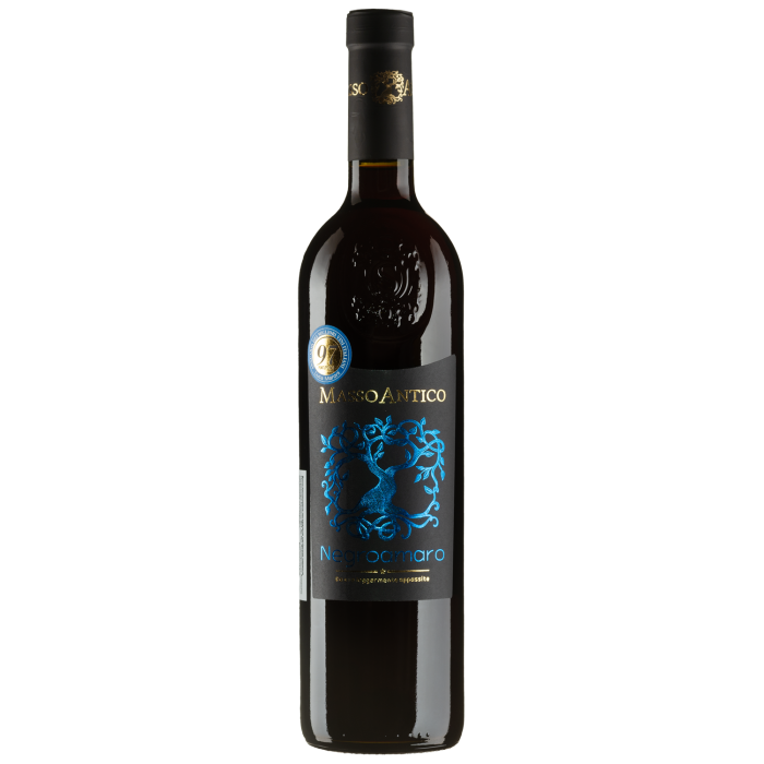 Вино Masso Antico Negroamaro Salento IGT Da Uve Leggermente Appassite / Негроамаро Саленто IGT Да Уве Леджерменте Аппассіте, червоне напівсухе, 0.75 л