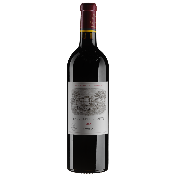Вино Carruades de Lafite Carruades de Chateau Lafite-Rothschild / Каррюад де Шато Лафіт Ротшильд 2009, червоне сухе, 0.75 л