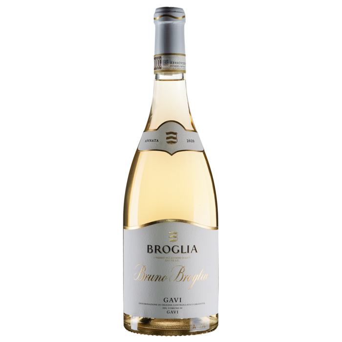 Вино Broglia Gavi di Gavi Bruno Broglia / Гаві ді Гаві Бруно Брoліа 2020, біле сухе, 0.75 л
