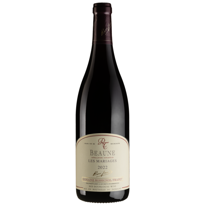 Вино Domaine Rossignol Trapet Beaune Les Mariages / Бон Лє Мар'яж 2022, червоне сухе, 0.75 л