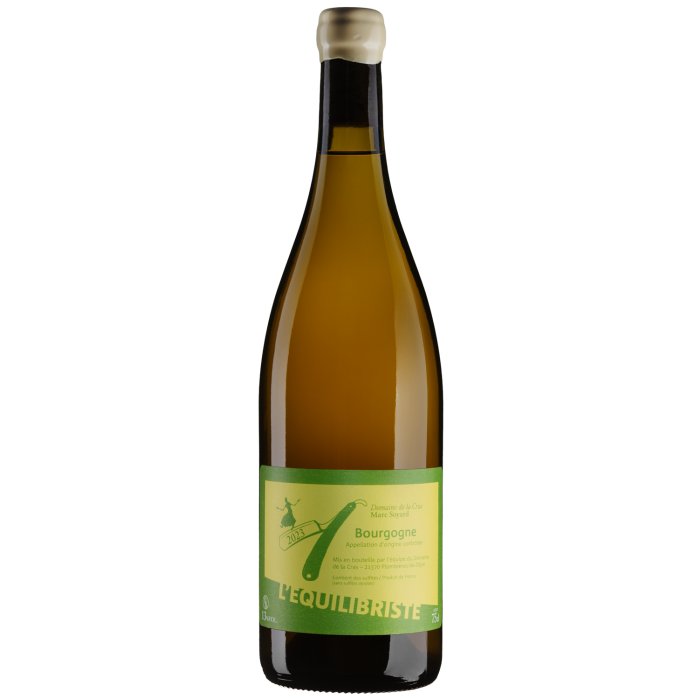 Вино Domaine de la Cras Bourgogne L'Equilibriste Blanc / Бургонь Л'Еквілібрист Блан 2023, біле сухе, 0.75 л Вино Domaine de la Cras Bourgogne L'Equilibriste Blanc / Бургонь Л'Еквілібрист Блан 2023, біле сухе, 0.75 л