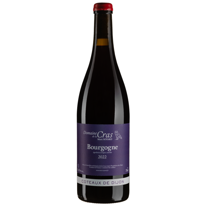 Вино Domaine de la Cras Bourgogne Coteaux de Dijon Rouge / Бургонь Кото де Діжон Руж 2022, червоне сухе, 0.75 л Вино Domaine de la Cras Bourgogne Coteaux de Dijon Rouge / Бургонь Кото де Діжон Руж 2022, червоне сухе, 0.75 л
