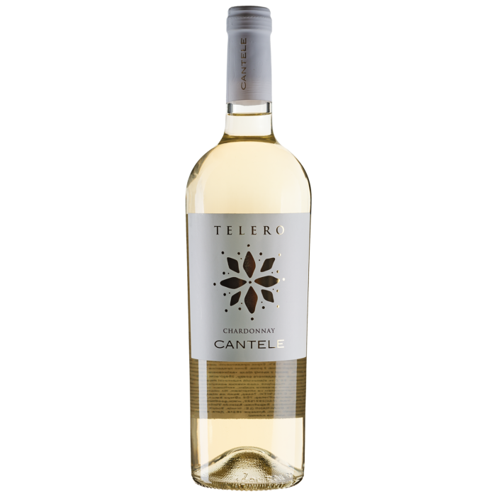 Вино Cantele Telero Chardonnay / Телеро Шардоне, біле сухе, 0.75 л