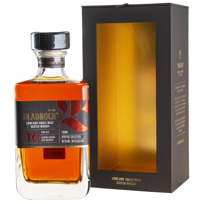 Віскі Bladnoch 16yo, gift box, 0.7 л