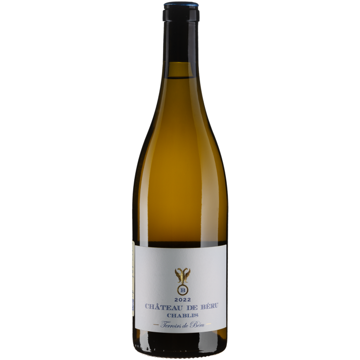 Вино Chateau de Beru Chablis Terroirs De Beru / Шаблі Терруар Де Беру 2022, біле сухе, 0.75 л