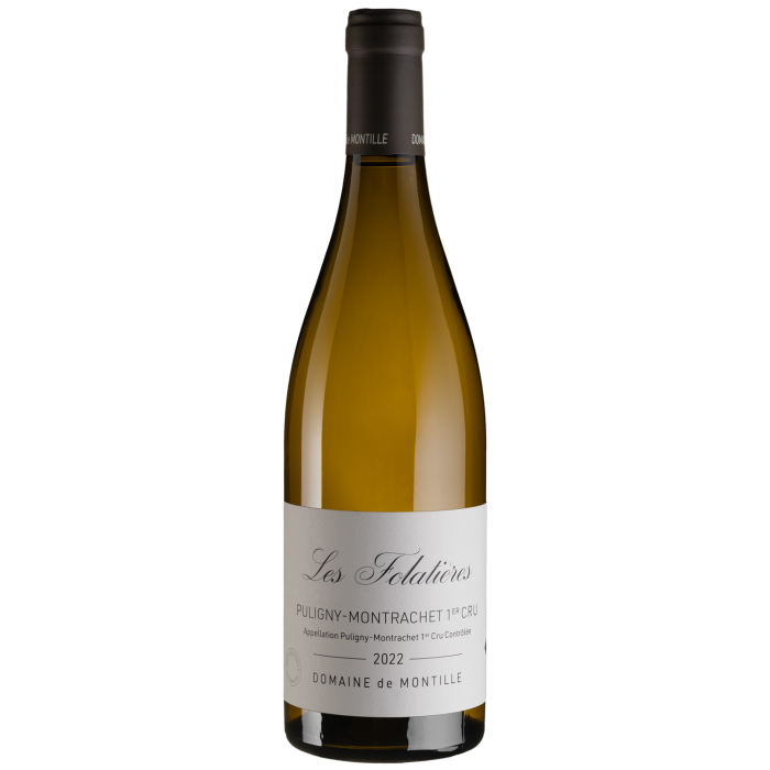 Вино Domaine de Montille Puligny Montrachet 1er Cru "Les Folatieres" / Пуліньї Монраше Прем'єр Крю "Лє Фолат'єр" 2022, біле сухе, 0.75 л