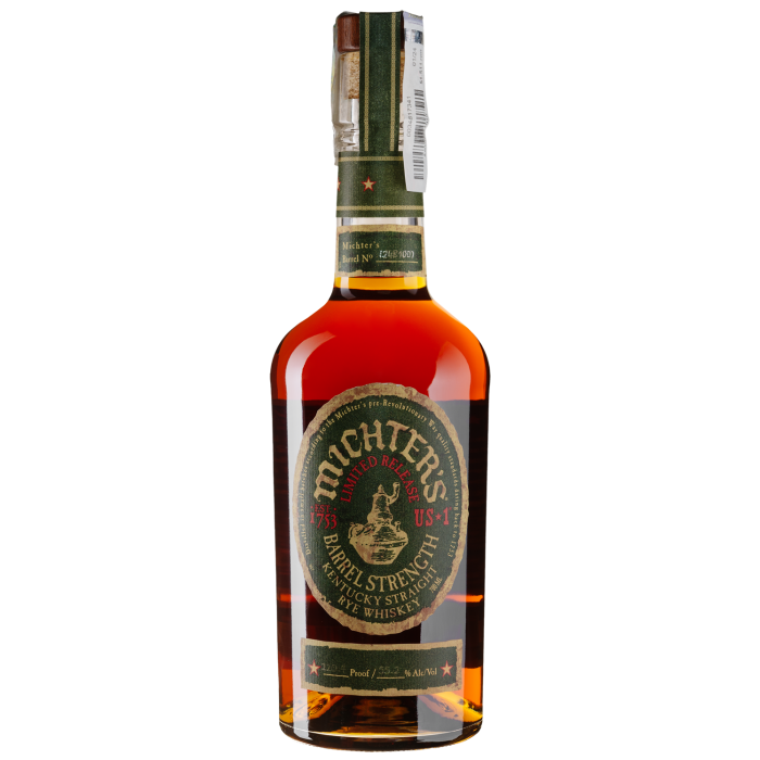 Віскі Michter's Barrel Strength Rye, 0.7 л Віскі Michter's Barrel Strength Rye, 0.7 л