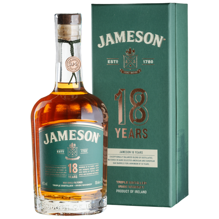 Віскі Jameson 18yo, gift box, 0.7 л