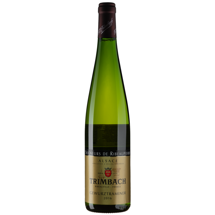 Вино Trimbach Gewurztraminer Seigneurs de Ribeaupierre / Гевюрцтрамінер Сеньйор де Рібоп'єр 2016, біле напівсухе, 0.75 л
