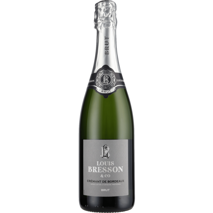 Ігристе Louis Bresson & Co Cremant de Bordeaux / Креман де Бордо, біле, 0.75 л Ігристе Louis Bresson & Co Cremant de Bordeaux / Креман де Бордо, біле, 0.75 л