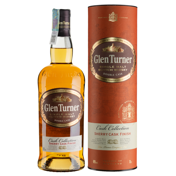 Віскі Glen Turner Sherry Cask, 0.7 л
