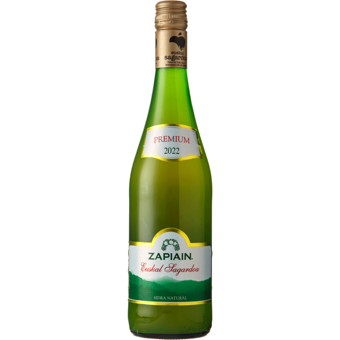 Сидр Zapiain Premium, 0.75 л