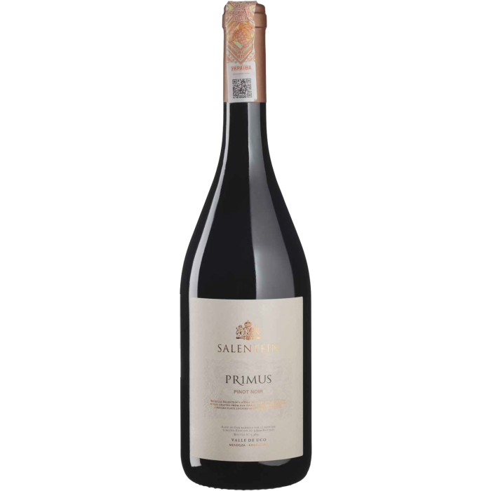 Вино Salentein Pinot Noir Primus / Піно Нуар Прімус 2019, червоне сухе, 0.75 л