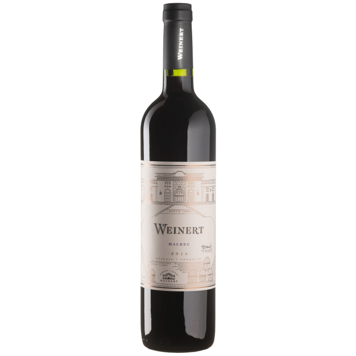 Вино Weinert Malbec / Мальбек 2018, червоне сухе, 0.75 л