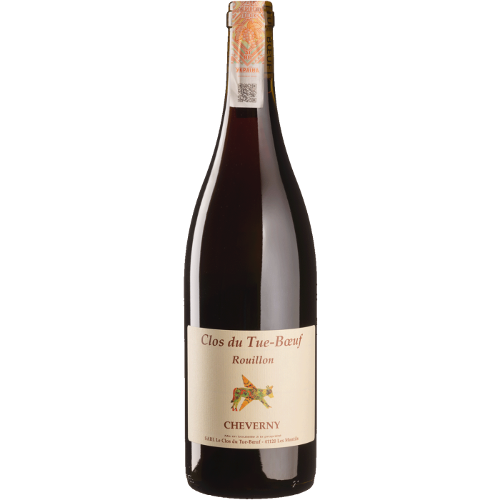 Вино Clos du Tue-Boeuf Rouillon Cheverny / Руйон Шеверні 2022, червоне сухе, 0.75 л