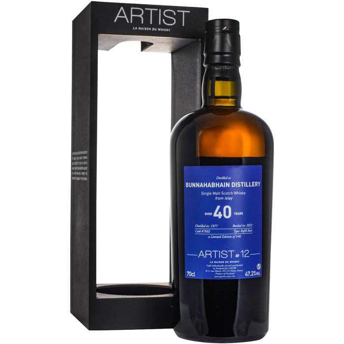 Віскі Artist Bunnahabhain 40yo Artist #12 1977, 0.7 л