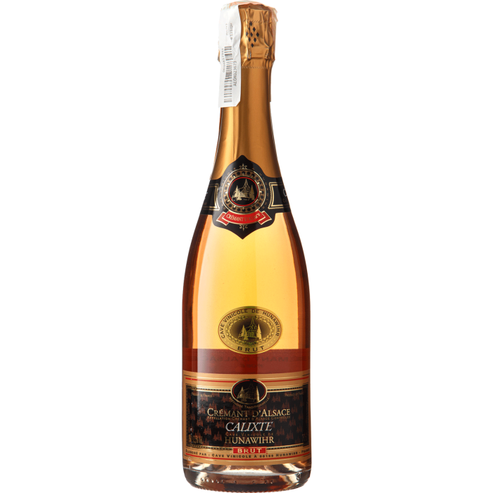 Ігристе Hunawihr Cremant Calixte Brut Rose / Креман Калікст Брют Розе, рожеве, 0.75 л