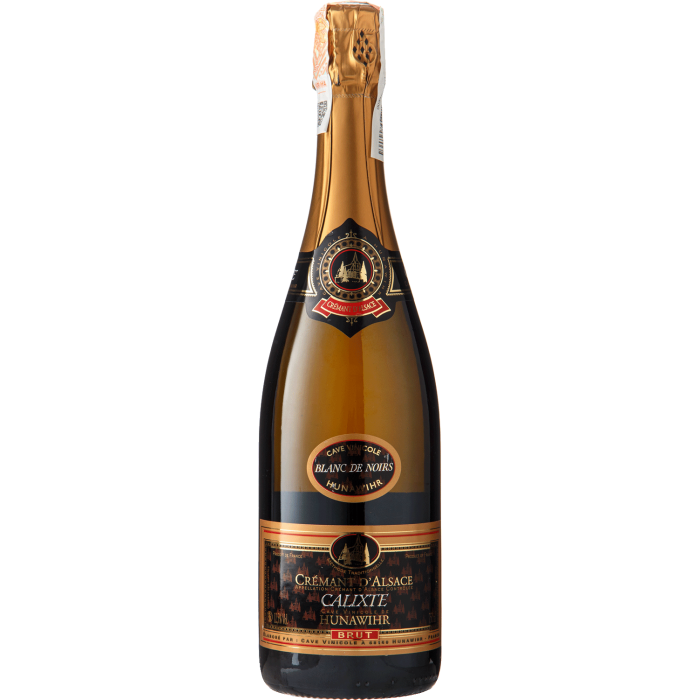 Ігристе Hunawihr Cremant Calixte Brut Blanc de Noirs / Креман Калікст Брют Блан де Нуар, біле, 0.75 л