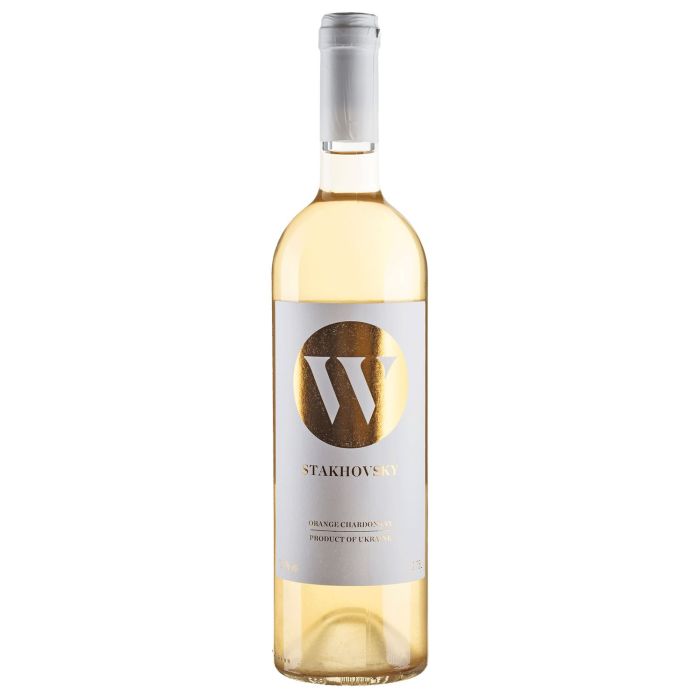 Вино Stakhovsky Wines Оранж Шардоне / Оранж Шардоне, біле сухе, 0.75 л