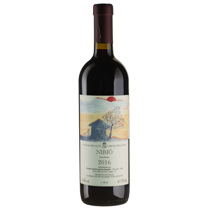 Вино Cascina Degli Ulivi Nibio / Нібіо 2016, червоне сухе, 0.75 л
