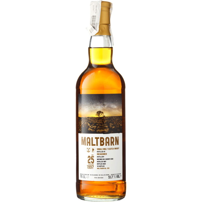 Віскі Maltbarn Inchgower 25yo 1997, 0.7 л