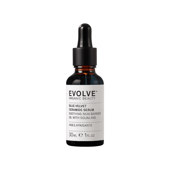 Сироватка для обличчя з керамідами "Синій оксамит" Blue Velvet 30мл, Evolve Organic Beauty