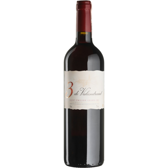 Вино Chateau Valandraud 3 de Valandraud / 3 де Валандро 2014, червоне сухе, 0.75 л