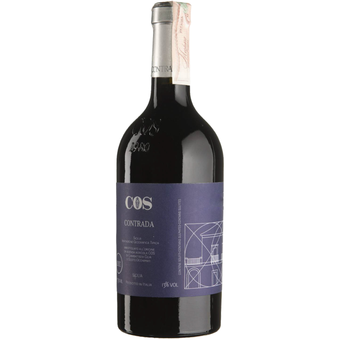 Вино COS Contrada / Контрада 2019, червоне сухе, 0.75 л