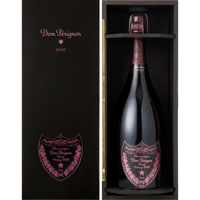 Шампанське Dom Perignon Dom Perignon Rose, gift box / Дом Періньйон Розе, подарункова коробка 2006, рожеве, 3 л