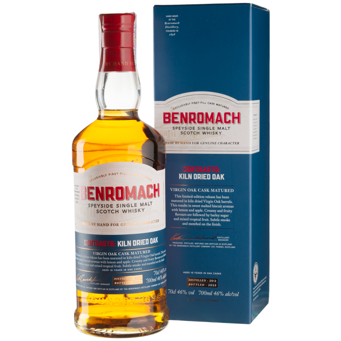 Віскі Benromach Virgin Oak Kiln Dried, gift box, 0.7 л