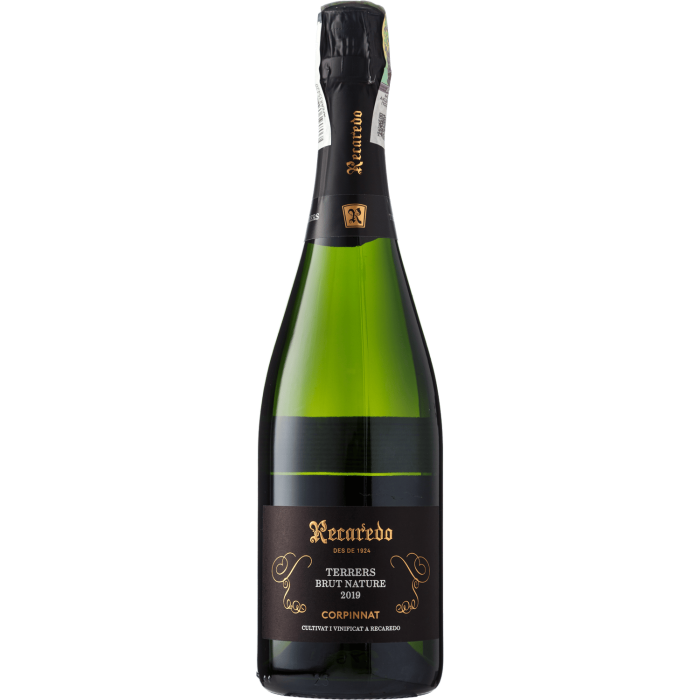 Ігристе Recaredo Terrers Brut Nature / Террерс Брют Натюр 2019, біле, 0.75 л
