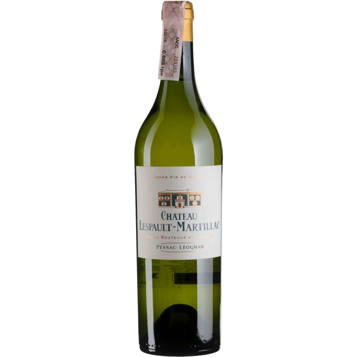 Вино Chateau Lespault-Martillac Chateau Lespault-Martillac Blanc / Шато Лєспо Мартіяк 2017, біле сухе, 0.75 л