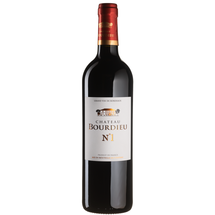 Вино Chateau Bourdieu N°1 / N°1, червоне сухе, 0.75 л