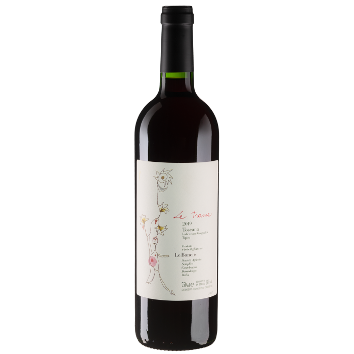 Вино Le Boncie Trame / Траме 2019, червоне сухе, 0.75 л