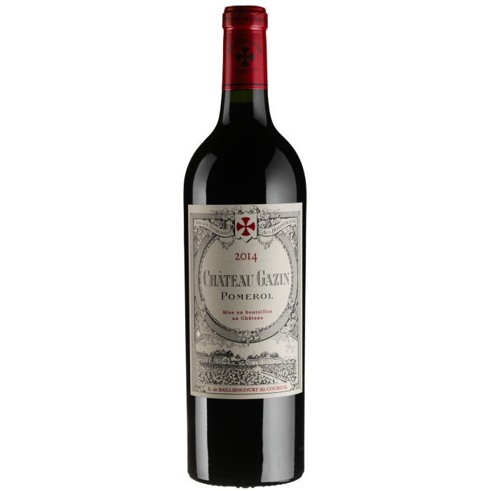 Вино Chateau Gazin Chateau Gazin / Шато Газен 2014, червоне сухе, 0.75 л