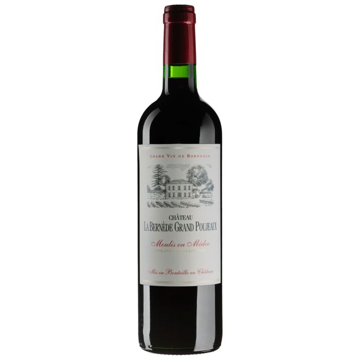 Вино Chateau La Bernede Grand Poujeaux Chateau La Bernede Grand Poujeaux / Шато ля Бернед Гран Пужо, червоне сухе, 0.75 л