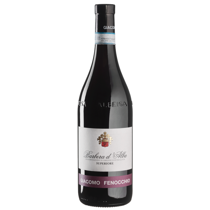 Вино Giacomo Fenocchio Barbera d'Alba Superiore / Барбера д'Альба Суперіоре, червоне сухе, 0.75 л