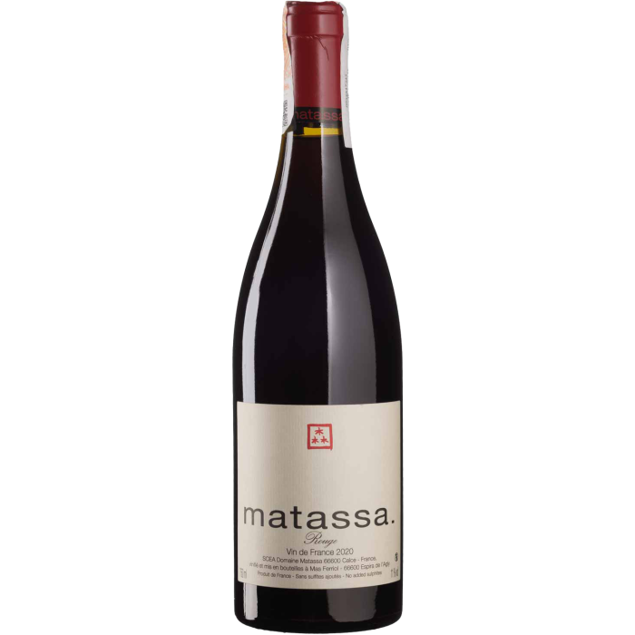Вино Matassa Rouge / Руж 2022, червоне сухе, 0.75 л Вино Matassa Rouge / Руж 2022, червоне сухе, 0.75 л