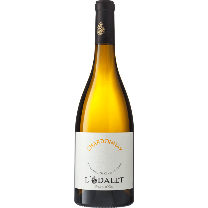 Вино L'Odalet Chardonnay / Шардоне, біле сухе, 0.75 л