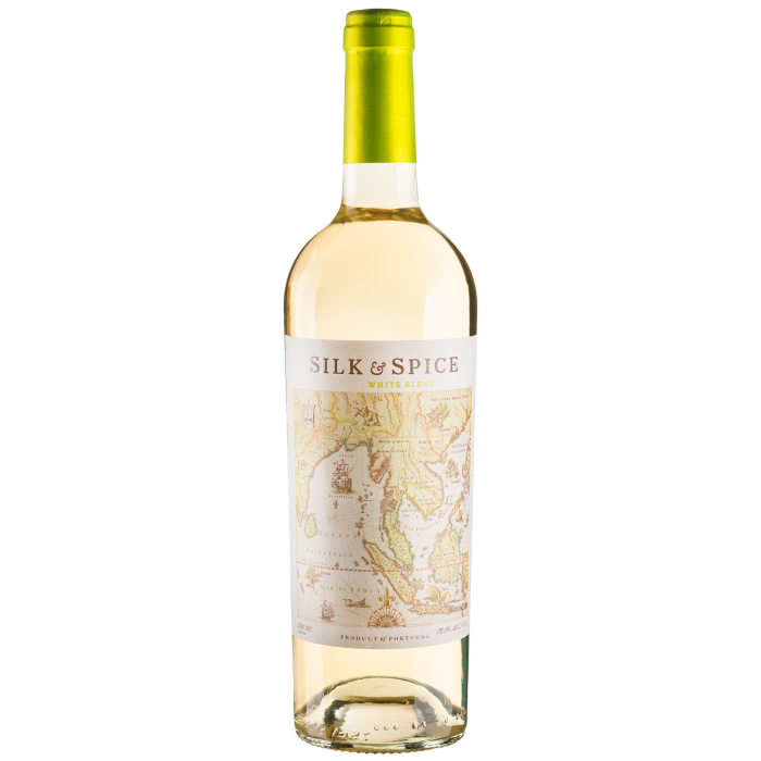 Вино Sogrape Vinhos Silk & Spice White Blend / Сілк & Спайс Вайт Бленд, біле напівсухе, 0.75 л
