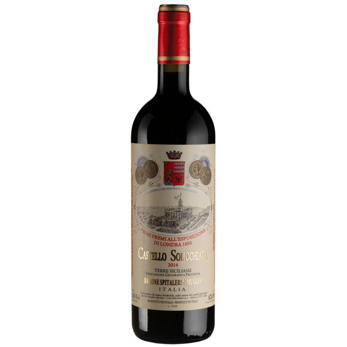 Вино Castello Solicchiata Castello Solicchiata / Кастелло Соліккіата 2014, червоне сухе, 0.75 л