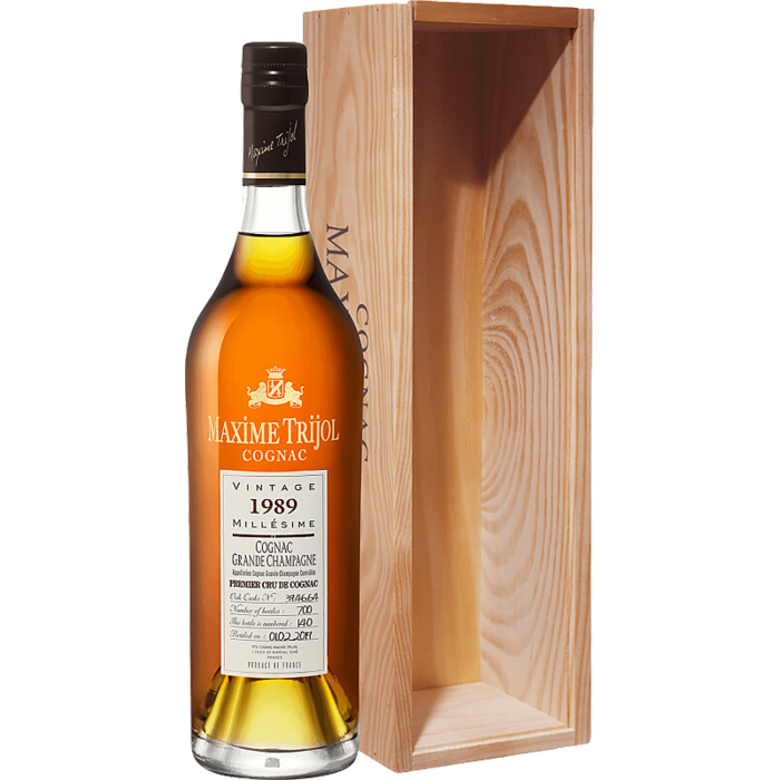 Коньяк Cognac Grande Champagne 1989, 0.7 л Коньяк Cognac Grande Champagne 1989, 0.7 л