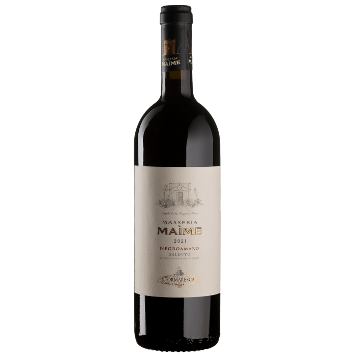 Вино Tormaresca Masseria Maime / Массерія Маіме 2021, червоне сухе, 0.75 л