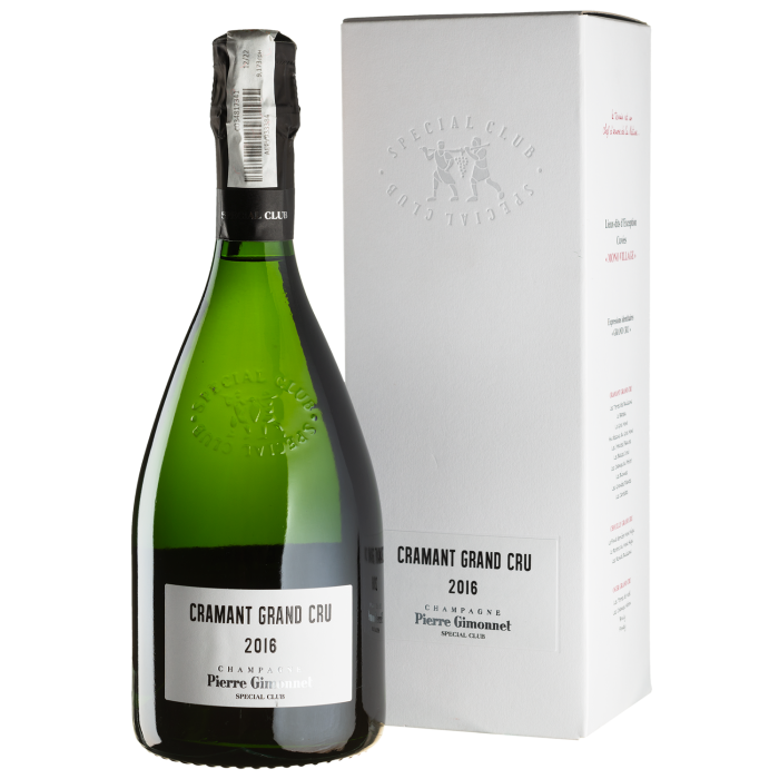 Шампанське Pierre Gimonnet & Fils Special Club Cramant Grand Cru BB / Спешал Клаб Крамант Гран Крю ББ 2016, біле, 0.75 л