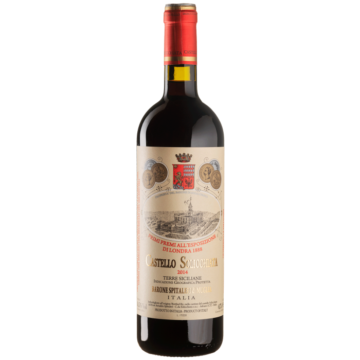 Вино Castello Solicchiata Dagala Del Barone / Дагала Дель Бароне 2014, червоне сухе, 0.75 л