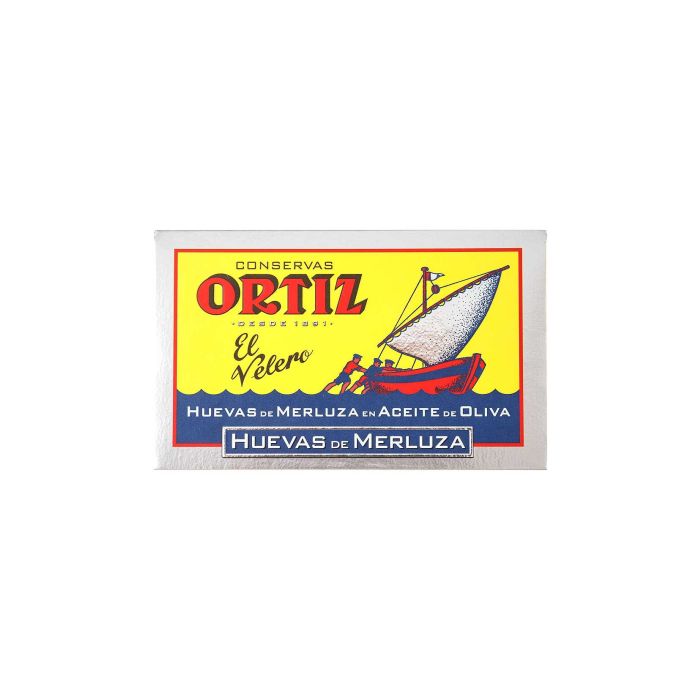 Консерви рибні “Ікра Мерлузи в оливковій олії” 110г, Ortiz